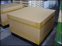 事先生产隔断和上盖等经常使用的部件，根据需要使用。 